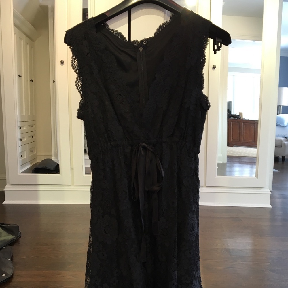 Dolce and Gabbana Black Lace Cocktail Dress